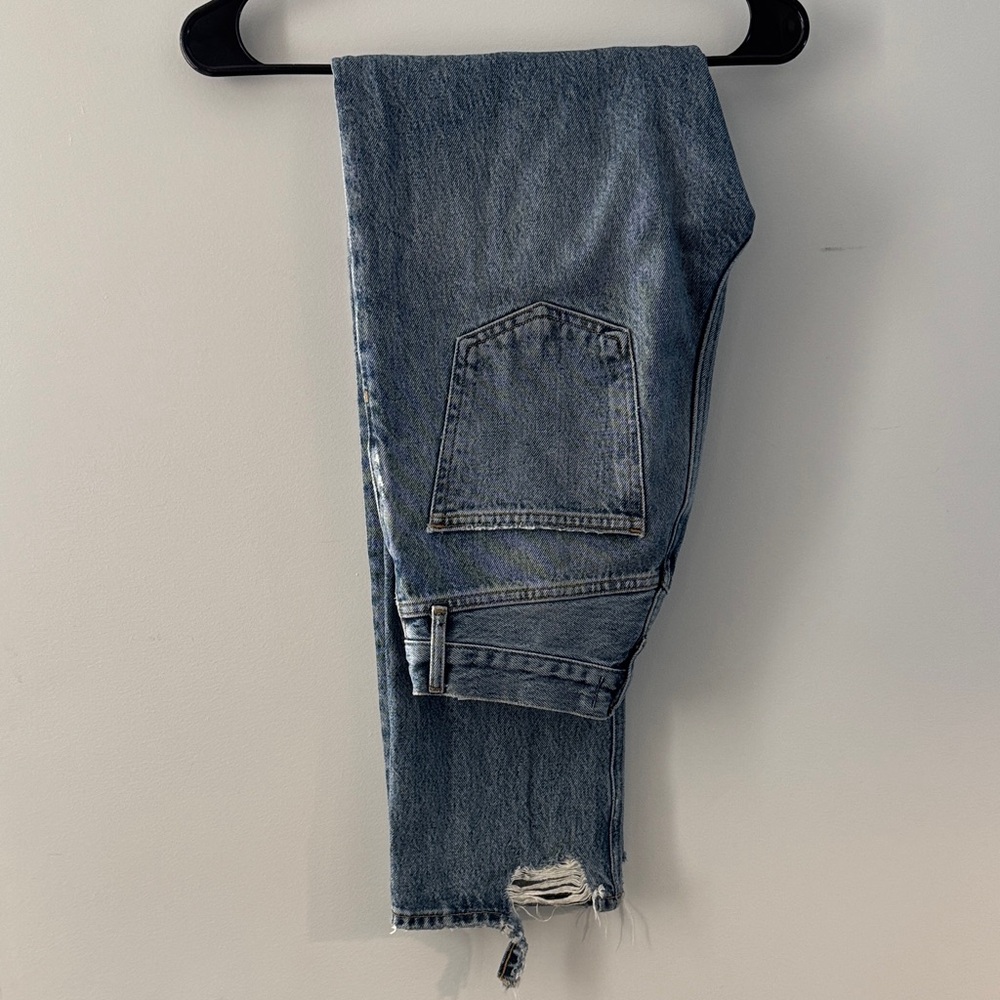 Agolde Classic Blue Denim Jeans